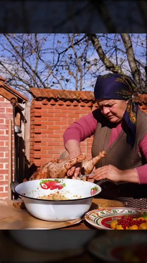 Roasting Stuffed Turkey - A Festive Favorite Recipe - Part 2 #countrylife #villagelife #village #cooking #countrylifevlog