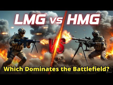 Light Machine Gun vs Heavy Machine Gun: Key Differences on the Modern Battlefield