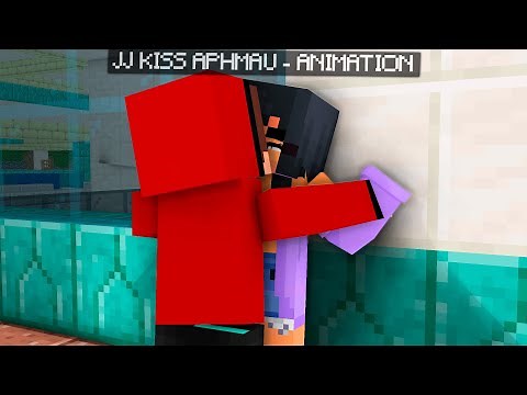 JJ *maizen* KISS APHMAU MIKEY KISS APHMAU 😱 | GANGNAM STYLE - Minecraft Animation