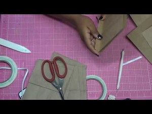 Paper Bag Mini Album Tutorial (Part 1)