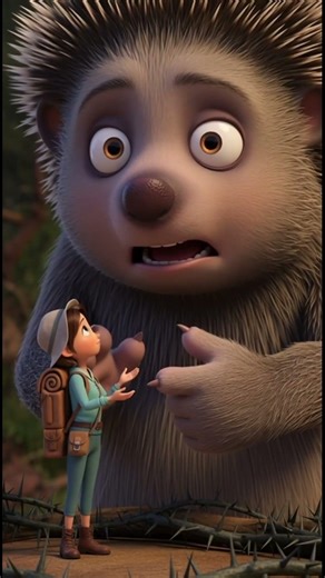 The Giant Hedgehog of the Thorn Forest#shorts