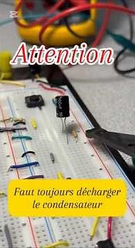 How to Test a Capacitor with a Multimeter/Tester un condensateur avec un multimètre- tutorials