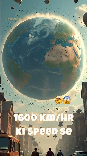 What If Earth Suddenly Stopped Spinning? 🌍😱