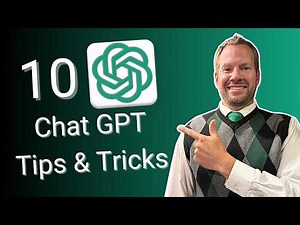 10 CHAT GPT TIPS AND TRICKS // Chat GPT Tutorial for Beginners