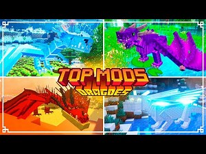 ✔ TOP 7 DRAGONS MODS FOR MINECRAFT 1.20.1 🐉🐲
