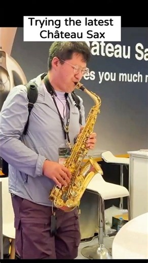 New alto saxophone - Château Chenonceau 80 Series CAS-81U( Music China 2025)