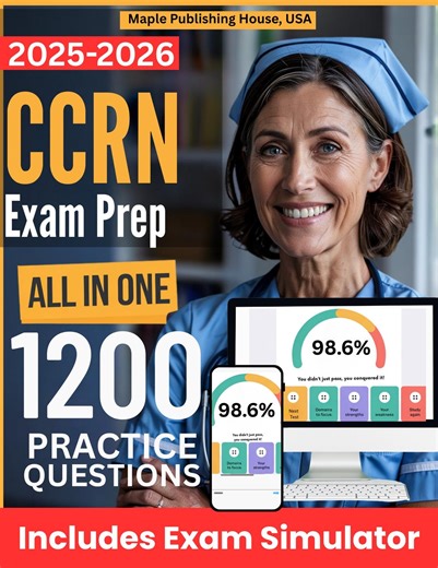 CCRN Exam Prep: Ultimate Study Guide   Online Exam Simulator, 8 Practice Tests, 1200qs | AACN Critical Care Registered Nurse Exam - Etsy Ireland