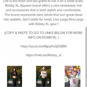 Finally! I have merch available for everyone who has been supporting me! Women's & Men's. www.robbyxlmerch.com Use discount code: XL15 LINK IN MY BIO! | Robby XL Official