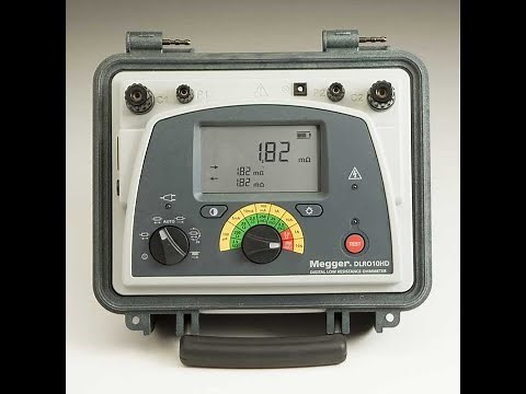 Megger DLRO 10 HD Low Resistance Ohmmeter