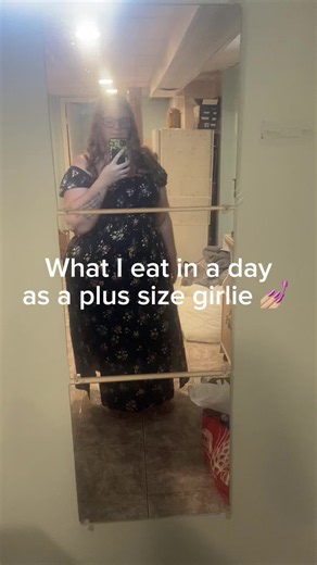 What I Eat In A Day as a Plus Size Girlie (Realistic)