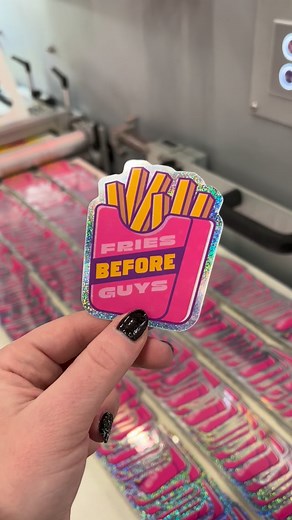 Your artwork deserves to sparkle. ✨ We take your art file and turn it into high-quality, durable custom stickers that make a statement. Digital proofing is free, always. Just Submit your design and see how glitter adds that extra pop! 朗 Comment “Glitter me” below for tips, tricks, on how to make custom glitter stickers. | StickerGiant | Facebook