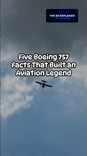 Why Pilots Love The Boeing 757 #6th#1million #shorts#shortvideo #shortsfeed #millionviews #travel