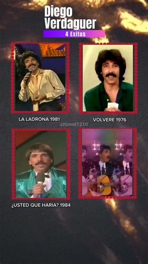 Diego Verdaguer 4 Exitos Inolvidables #shorts #parati #foryou #diegoverdaguer #baladas