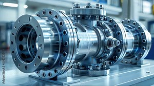 Asynchronous industrial electric motor for a chemical centrifugal pump in a manufacturing plant