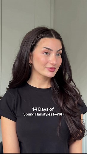Easy Spring Half-Up Braided Hairstyle Tutorial | Cute & Quick