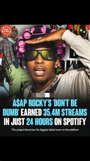 35.4 MILLION Streams in 24 Hours… A$AP Rocky Is Back