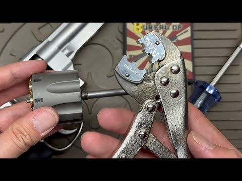 How to tighten Smith and Wesson 929/N-Frame Extractor Rod with ViseSmith