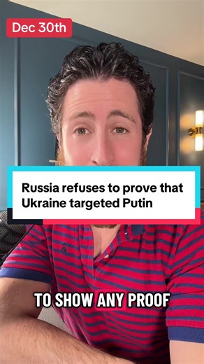 Russia refuses to prove that Ukraine targeted Putin | russian tiktoks
