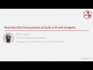 Reproducible Computation at Scale in R with {targets}