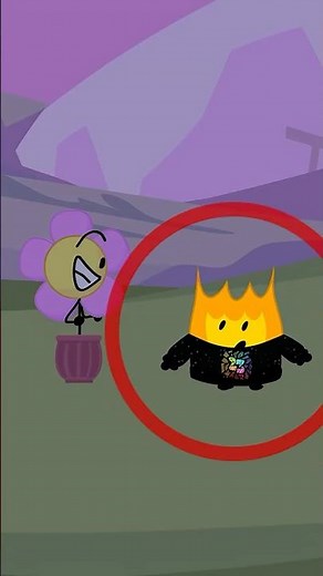 firey wears the bfdia 23 shirt... but funny! #shorts #bfdi #bfdia