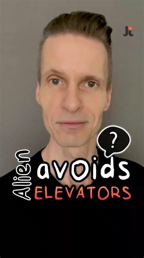 Terrific SCI-FI Pun | Alien Avoids ELEVATOR!? Clean Joke