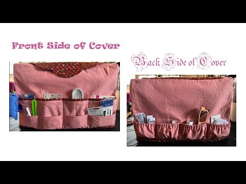 Sewing Machine Dust Cover - Sewing Machine Cover - Machine Washable