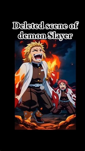 deleted scene of demon Slayer#anime #demonslayer #edit