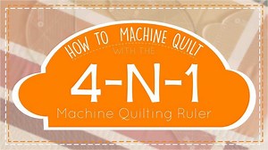4.3K views · 75 reactions | 4-N-1 Machine Quilting Ruler designed by...