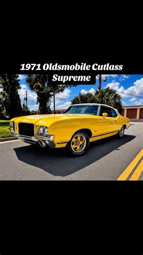 1971 Oldsmobile Cutlass Supreme #oldsmobile #classiccars #fypシ #musclecars #survivor