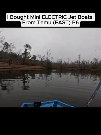 I Bought Mini ELECTRIC Jet Boats From Temu (FAST)#fyp #boat