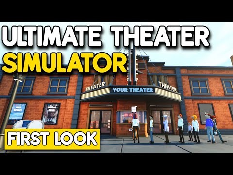 Opening My Very Own MOVIE THEATER! (Ultimate Theater Simulator)