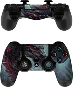 Black Dragon - PS4 Controller Skin Sticker Decal Wrap (Controller NOT Included)