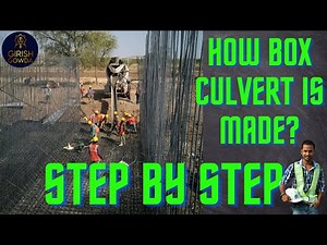 #culvertconstruction #sitevideo Box culvert construction|Step-by-step|Chronological order