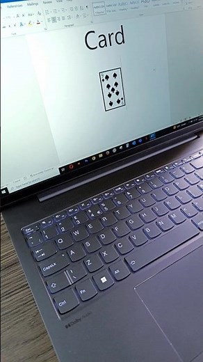 Draw Card ♠️ with Shortcut Keys in ms word | Shortcut keys for Card