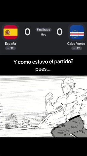 Para mí así estuvo el partido #españa vs #caboverde #fyp.#mundial #fypppppp