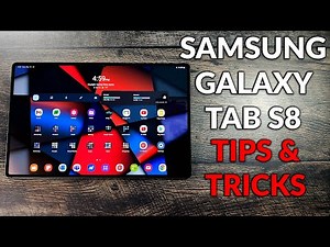 Samsung Galaxy Tab S8 - Tips & Tricks First Things To Do To Maker It Faster With Better Battery Life