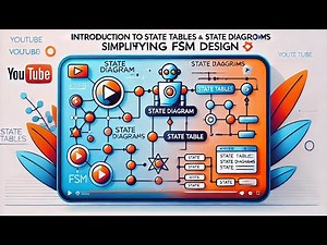 Introduction to State Tables and State Diagrams: Simplifying FSM Design 🤖🔄 Video no.2