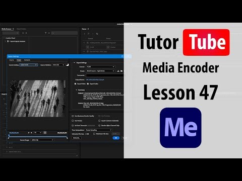 Adobe Media Encoder - Lesson 47 - Using SDR Conform Effect