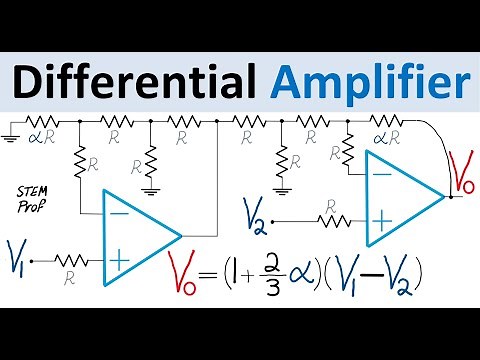 Instrumentation Amplifier with 2 Op Amps Explained