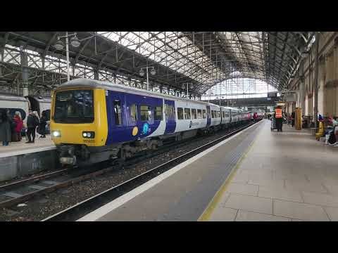 Northern Class 323 departs Manchester Piccadilly