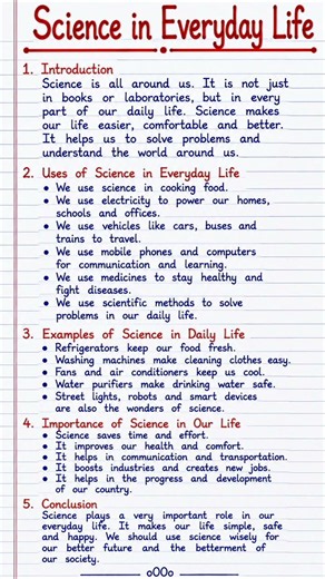 Science in Everyday Life project 🔬