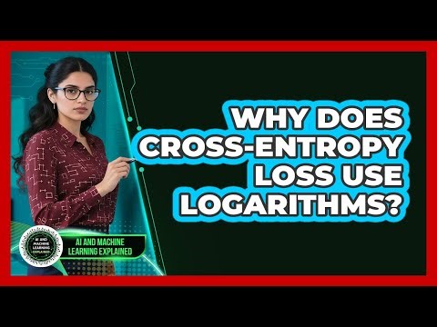 Why Does Cross-Entropy Loss Use Logarithms?