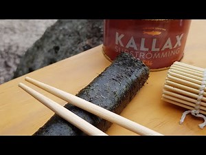 Surströmming Viking Sushi - how to prepare and eat Surströmming in a non-traditional way