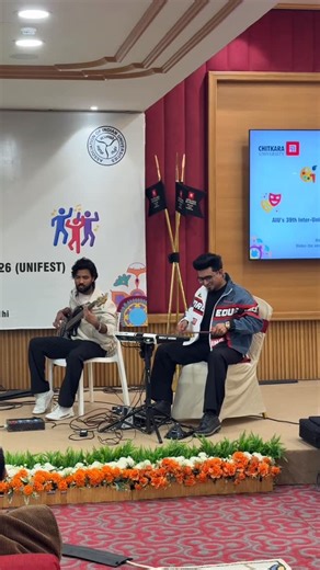 AIU Youth Affairs on Instagram: "One Act Play - AIU’s 39th Inter-University North Zone Youth Festival 2025-26 (UNIFEST) Hosted by Chitkara University, Punjab Under the aegis of Association of Indian Universities (AIU), New Delhi. This national platform celebrates the spirit of youth through diverse expressions in art, culture, and creativity—bringing universities from across India together in one shared cultural dialogue. #AIUYouthFest #AIU39 #ChitkaraUniversity #AssociationOfIndianUniversities"