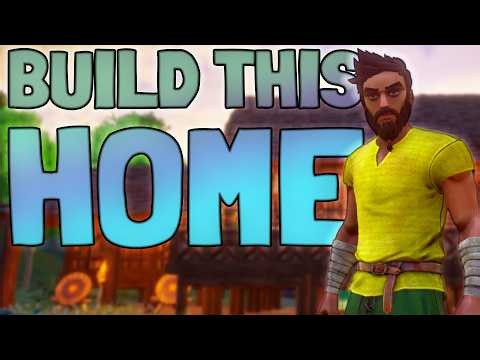 The PERFECT Starter Home! | Easy & Efficient Build | RuneScape: Dragonwilds