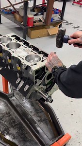 11K views · 310 reactions | Every block that goes through our facility gets stamped with a serial number. This number corresponds to the invoice number we use for identification 落 #thompsonmotorsports #enginebuilder | Thompson Motorsports of TEXAS | Facebook