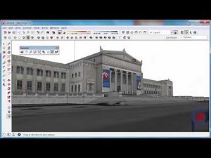 SketchUp - How to use the Position Camera Tool & Look Around Tool