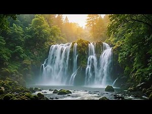 10 Hours of Continuous Flow – Ultimate Waterfall Ambience