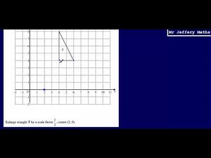 Enlargement (GCSE Maths - Edexcel Practice Tests Set 2 - 1H - Question 10)