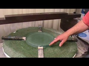 Using the Fixed-Post Grinding Machine for Rough Grinding an 11-inch Telescope Mirror